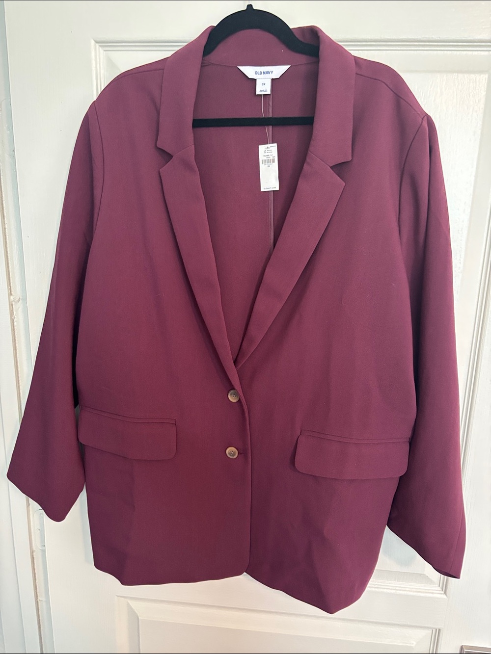 Old Navy Women's Merlot Colored Blazer